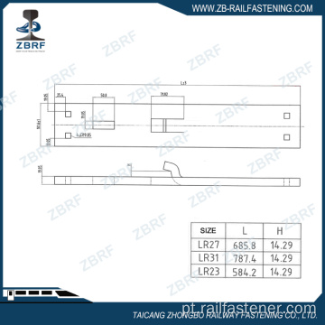 Gancho twin tie plate para interruptores